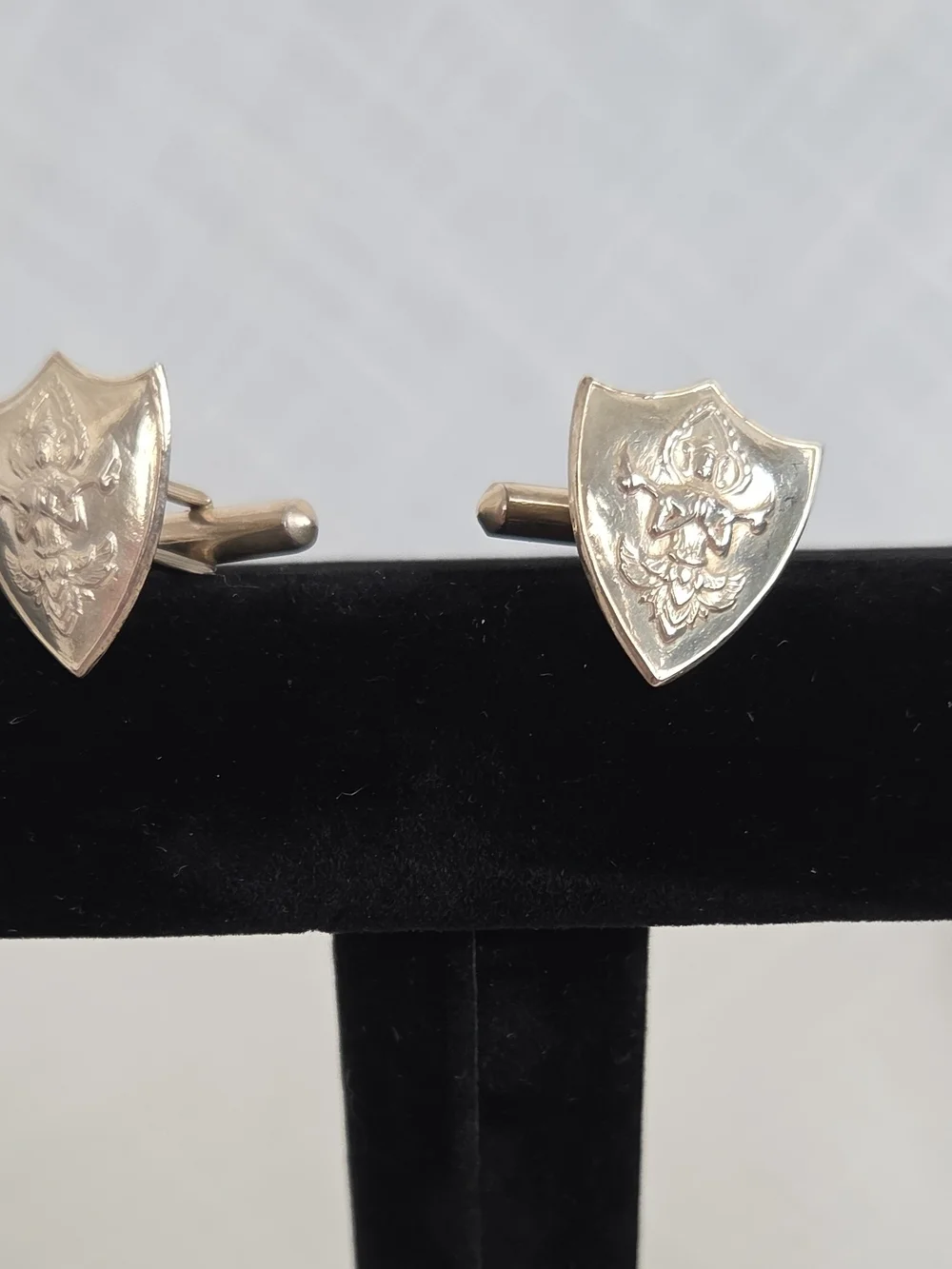 Vintage .925 Sterling Silver Cufflinks Made In Thailand